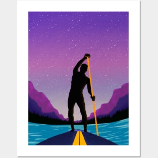 6 AM SUP Club Posters and Art